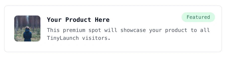 Featured Spot - Top Spot preview