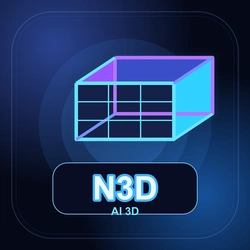 Next3D AI 3D Model Generator logo