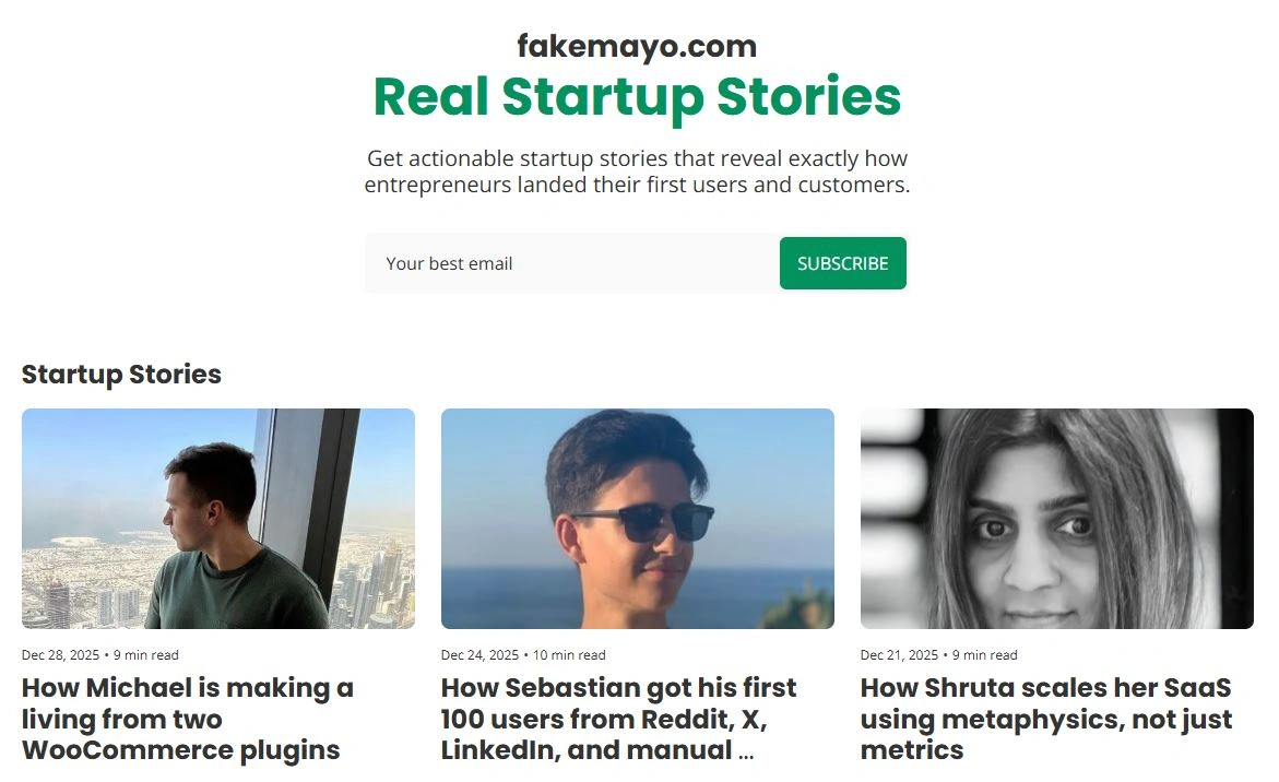 Fake Mayo screenshot