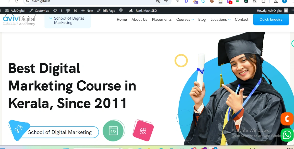 AVIV DIGITAL ACADEMY screenshot