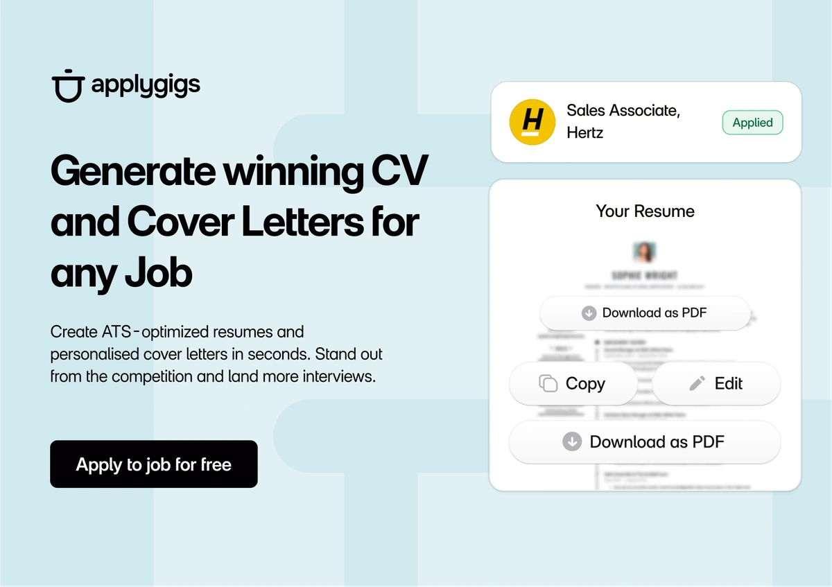 Applygigs screenshot