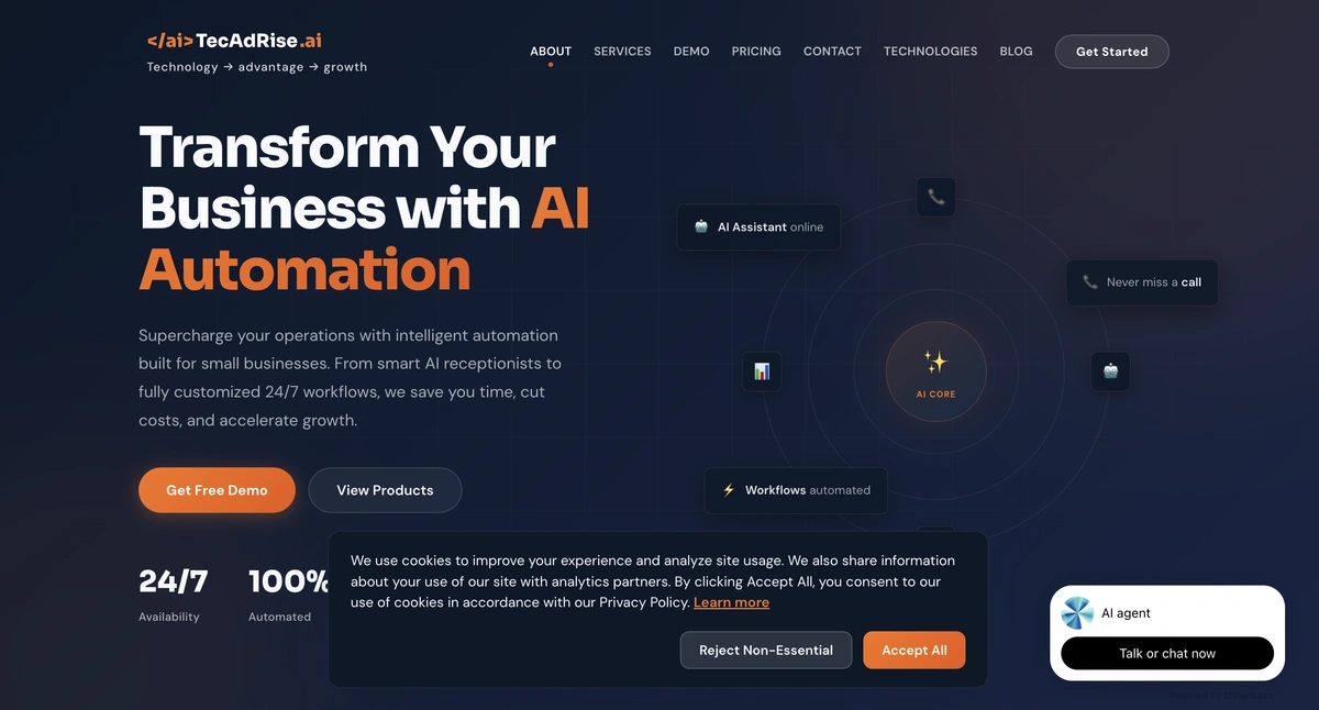 Tecadrise screenshot