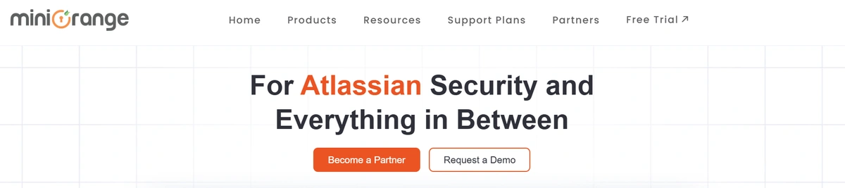 miniOrange: Gold Atlassian Partner. Expert security apps for Jira & Confluence. screenshot