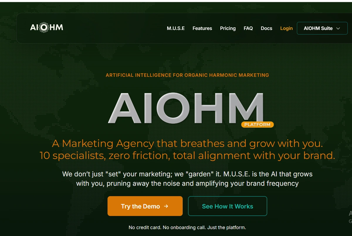 AIOHM Platform screenshot