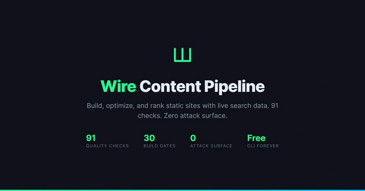 Wire screenshot
