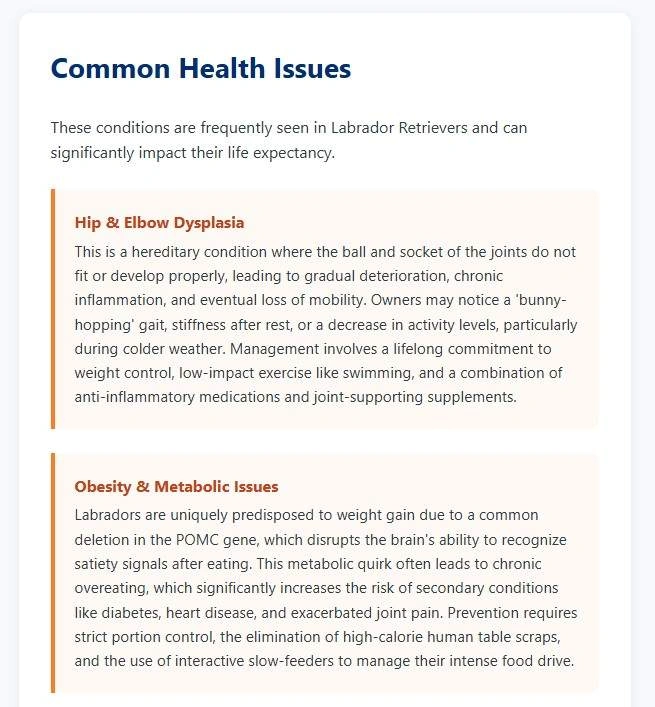 BreedMetrics.com screenshot