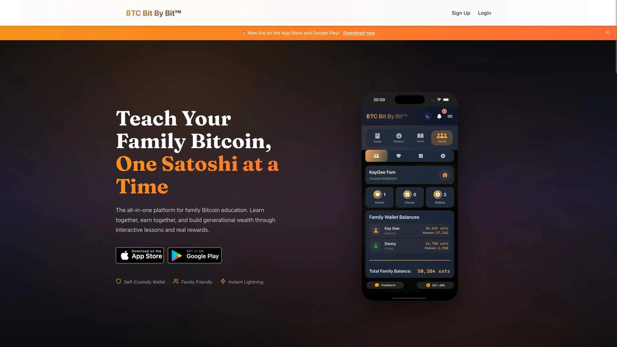 BTCBitByBit App screenshot