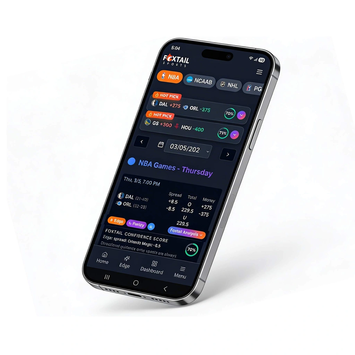 FoxtailSports.com screenshot