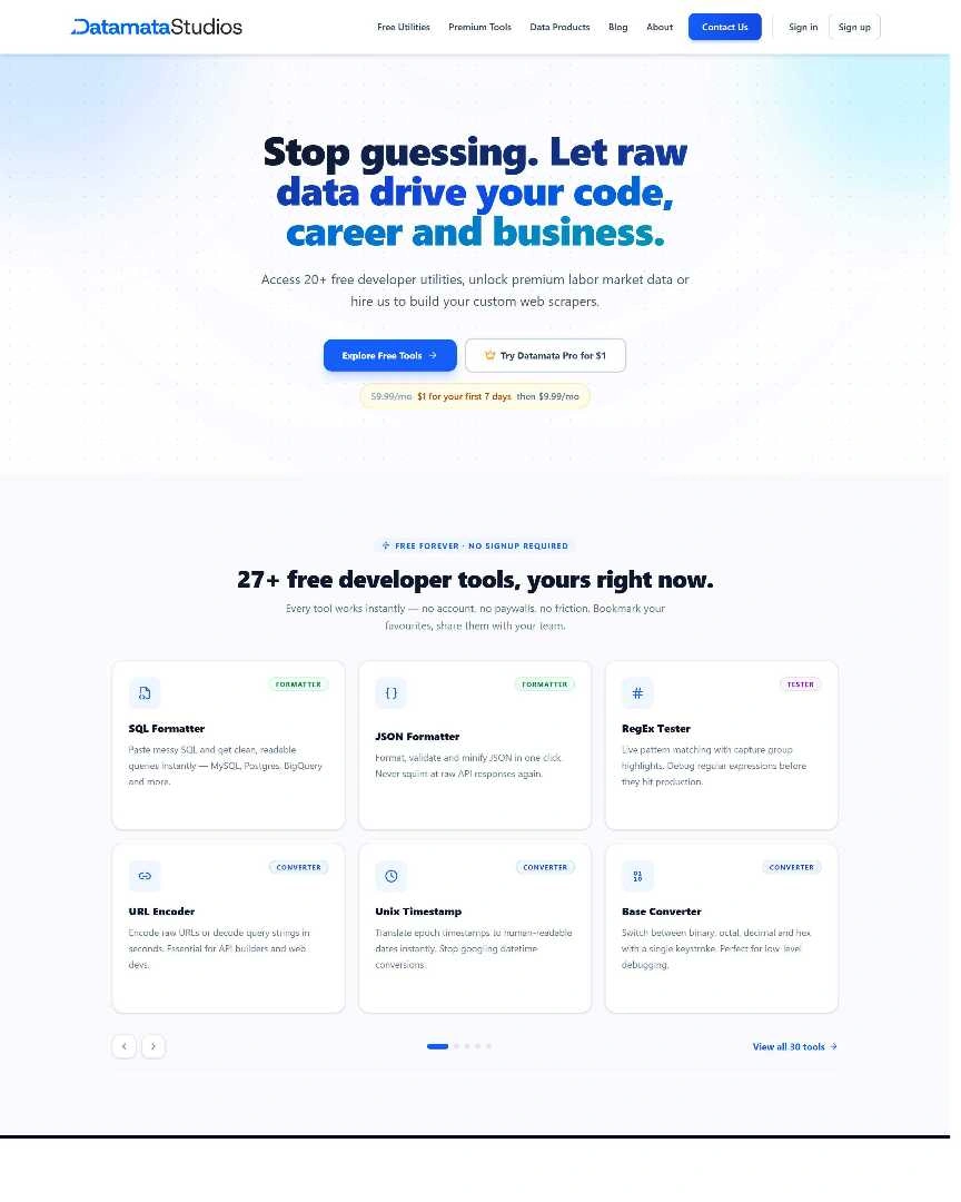 Datamata Studios screenshot