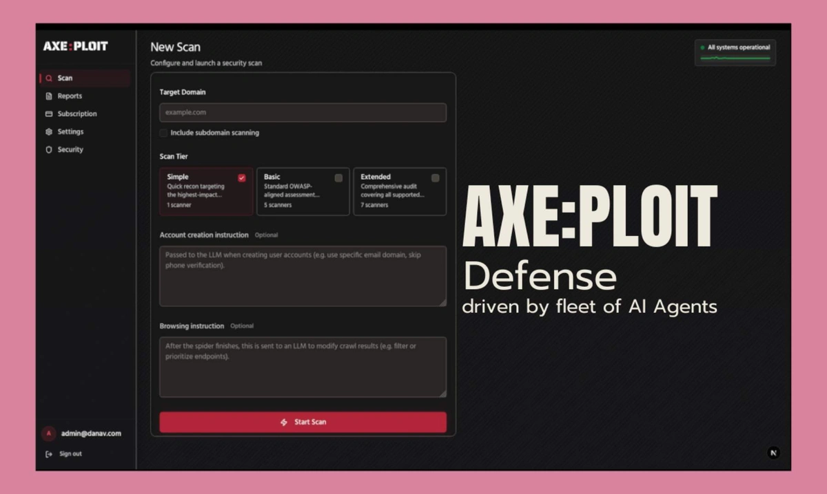 Axeploit screenshot