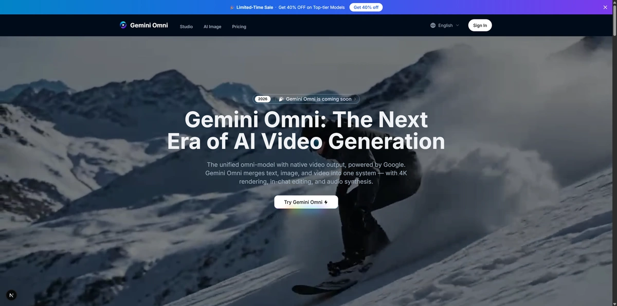 GeminiOmni  screenshot