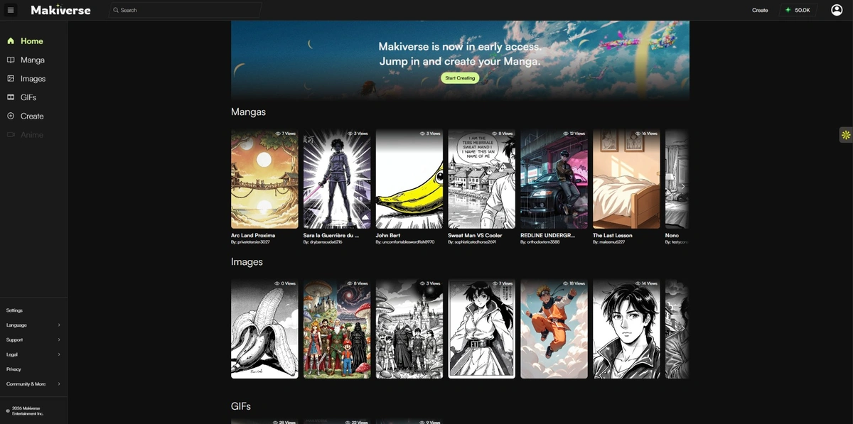 Makiverse screenshot