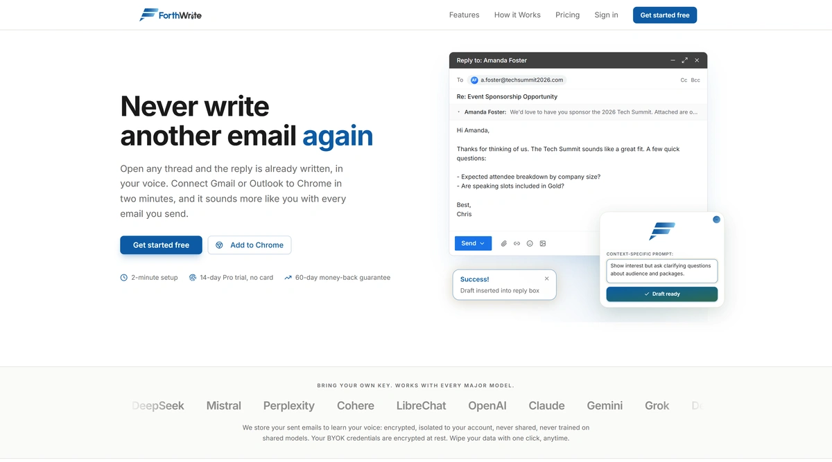 ForthWrite screenshot