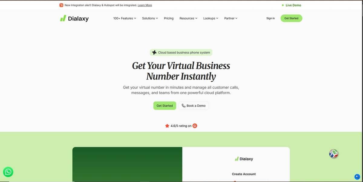 Dialaxy  screenshot