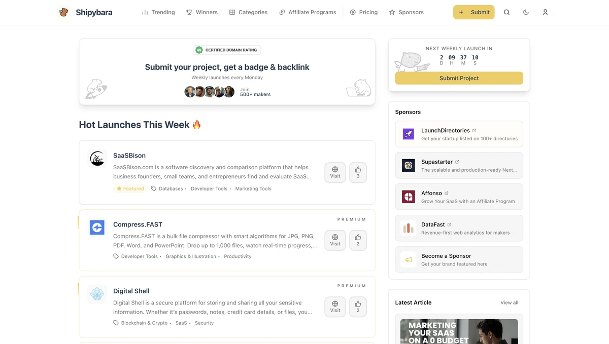 Shipybara screenshot