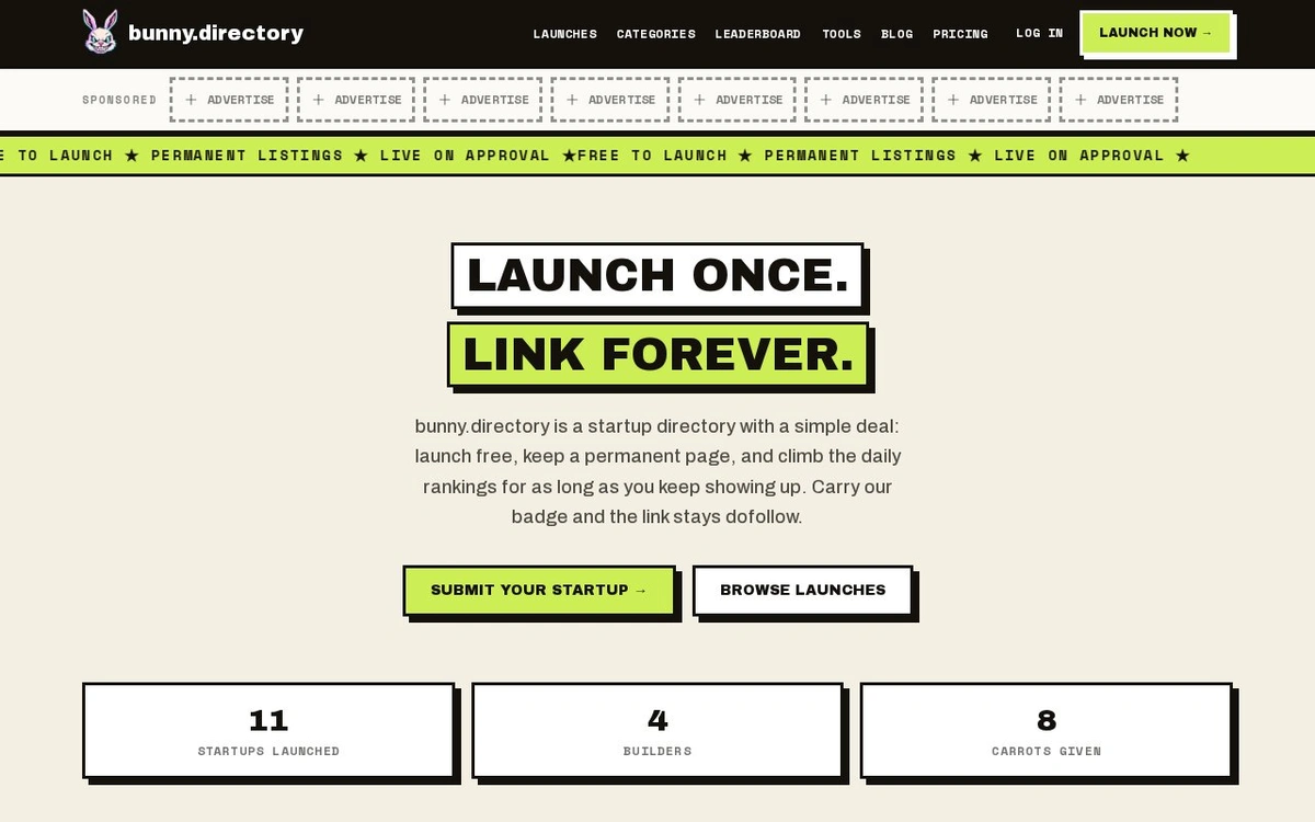 bunny.directory screenshot