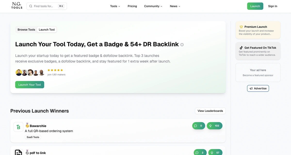 NextGen Tools screenshot