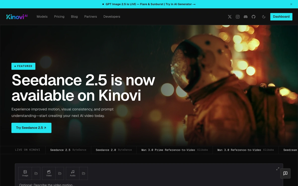 Kinovi screenshot