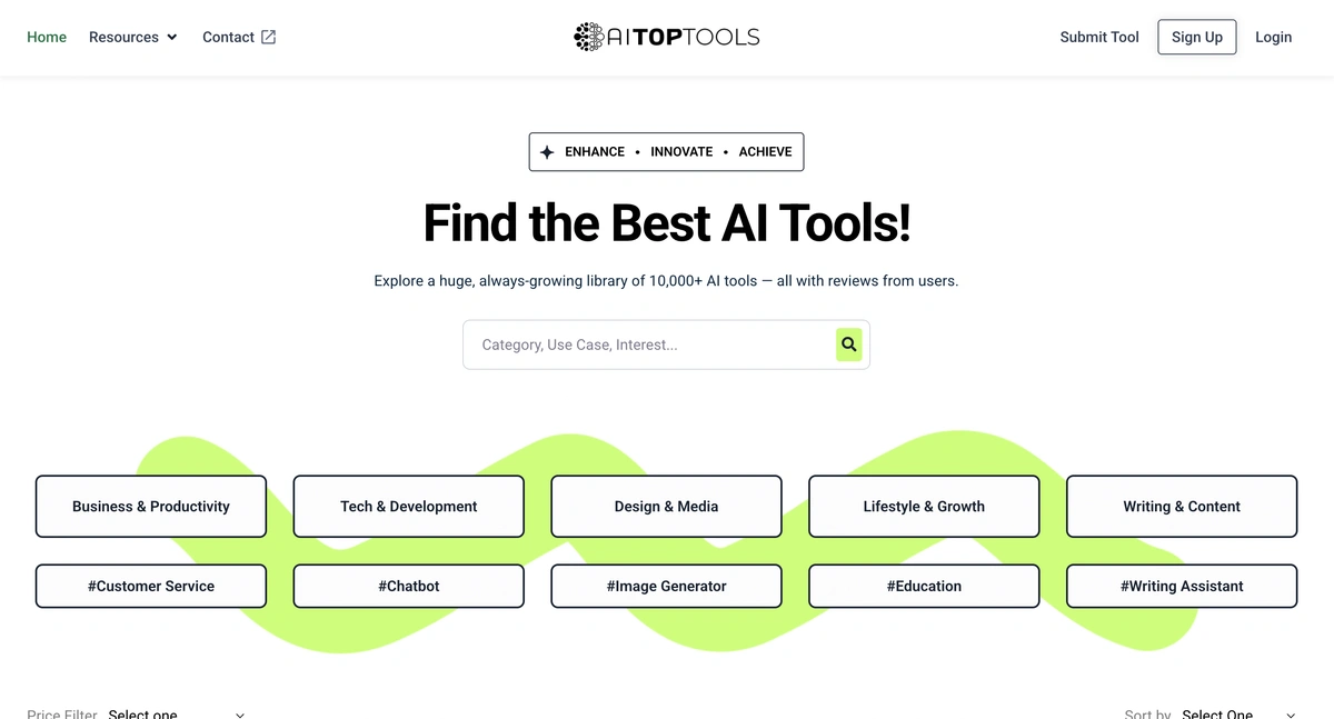 AI Top Tools screenshot