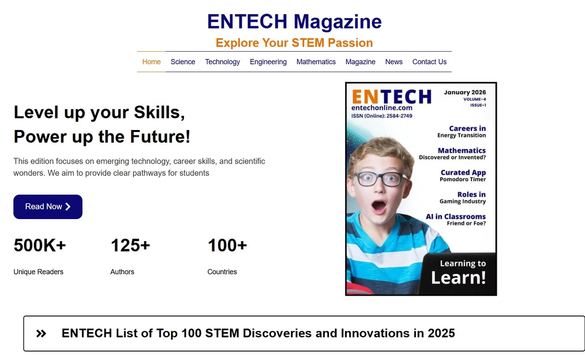 ENTECH Online screenshot