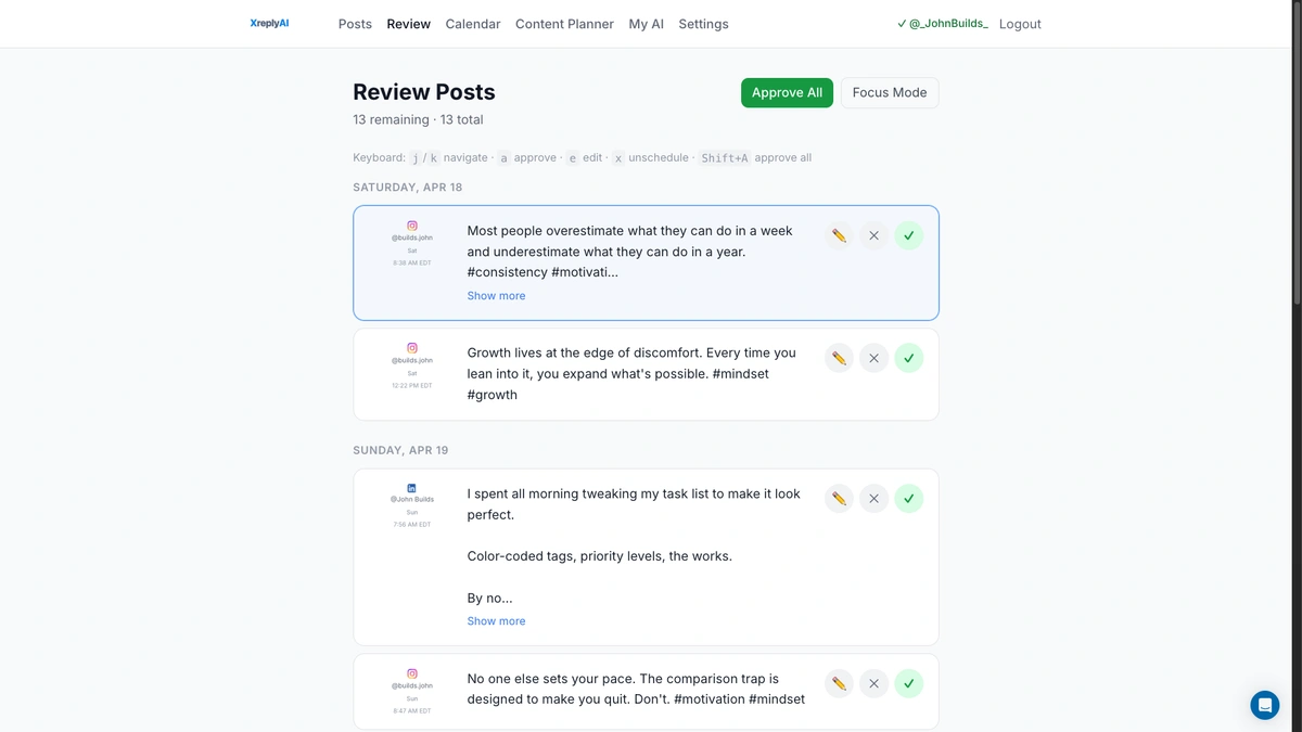 XreplyAI screenshot